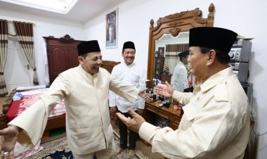 Prabowo Sowan ke Kediaman Habib Luthfi