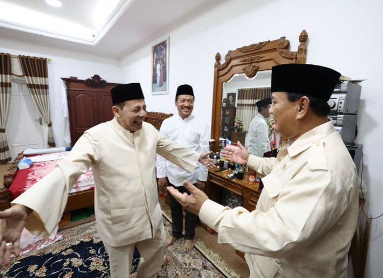 Prabowo Sowan ke Kediaman Habib Luthfi